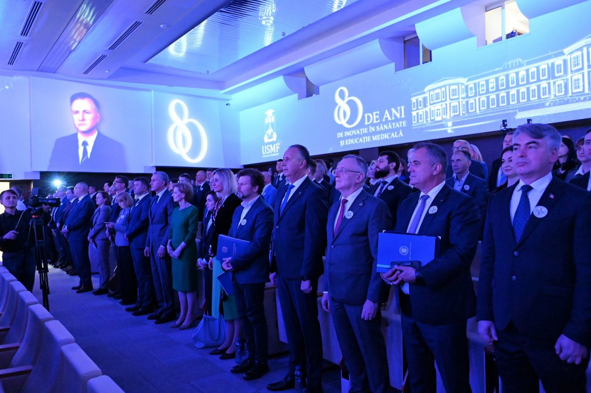 aniversare USMF „Nicolae Testemițanu”